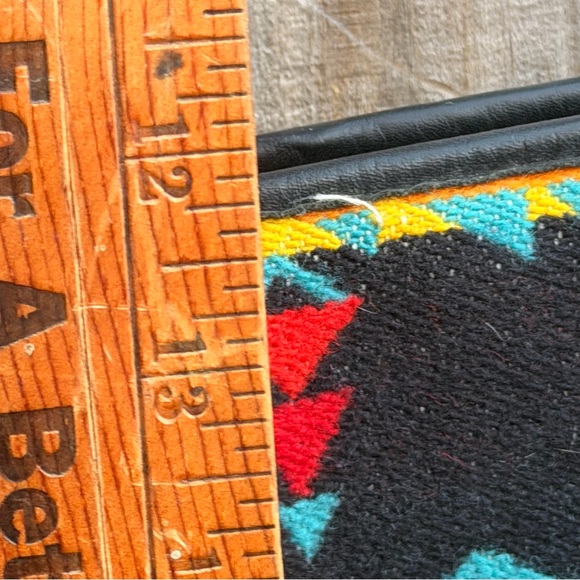 Pendleton Southwestern Tribal Aztec Navajo Print Tote Bag Purse Wool - Picture 12 of 14